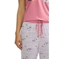 thumbnail image 4 of Peanuts Ladies Short-Sleeve & Jogger Pajama Set - Online Exclusive, 4 of 7