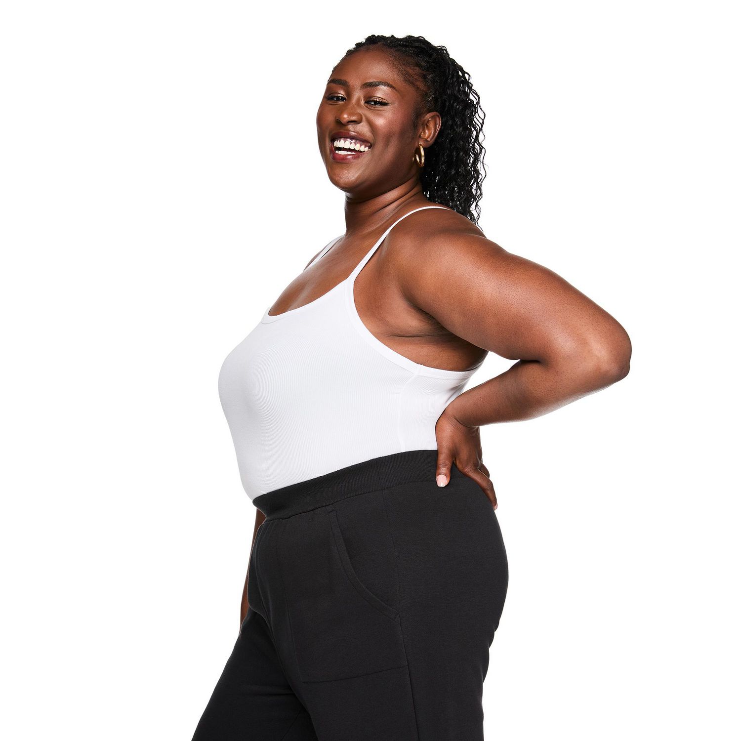 Camisole côtelée Lane Bryant Plus pour femmes