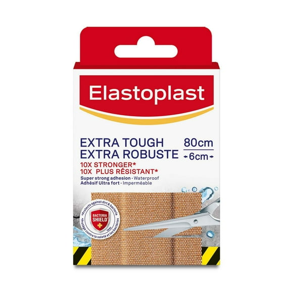 Elastoplast Pansements Á Decouper Extra Robuste Imperables 6 cm x 8cm 8 bandes