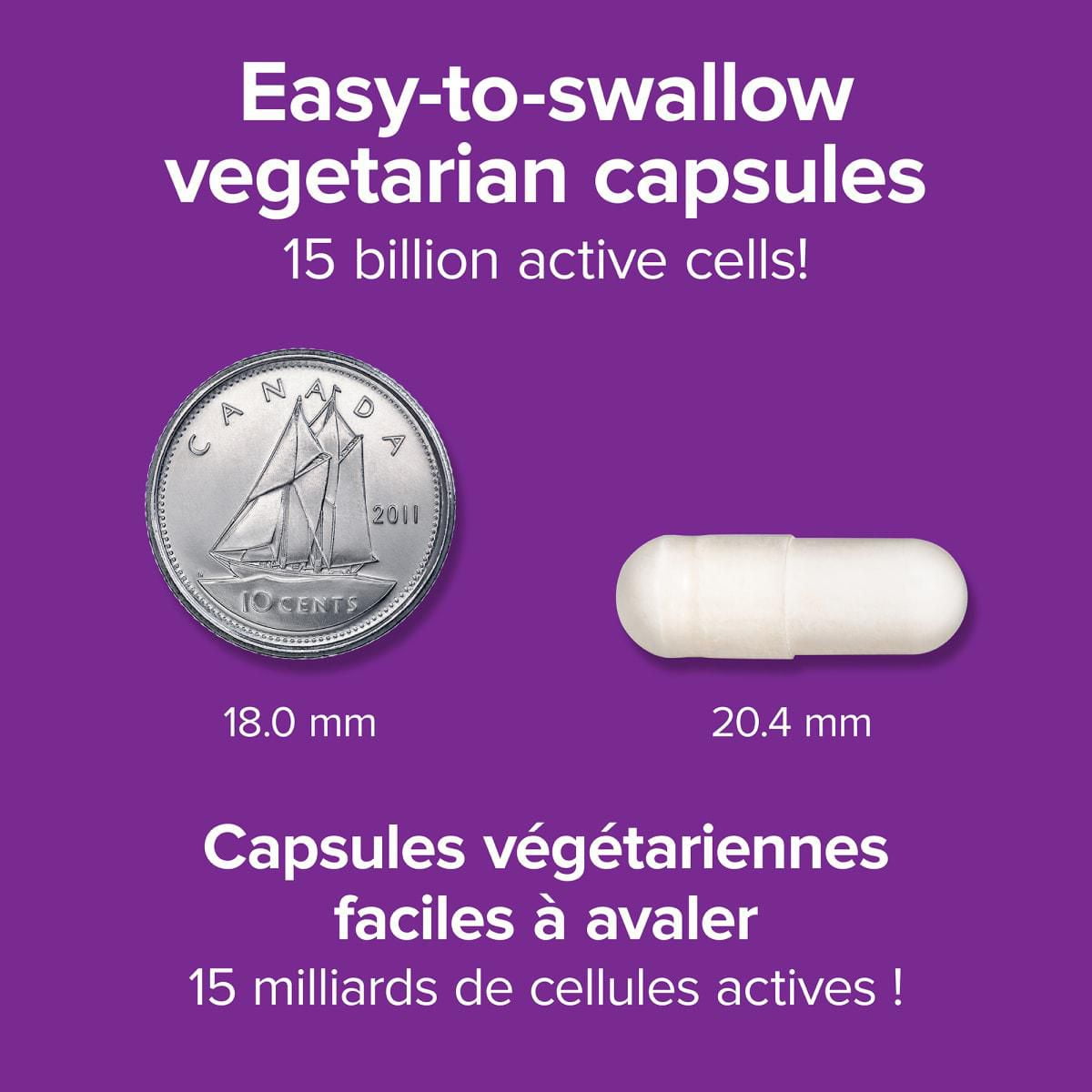 Webber Naturals Probiotique Adultes 50+ 15 milliards