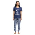 thumbnail image 1 of Peanuts Ladies Short-Sleeve & Jogger Pajama Set - Online Exclusive, 1 of 7