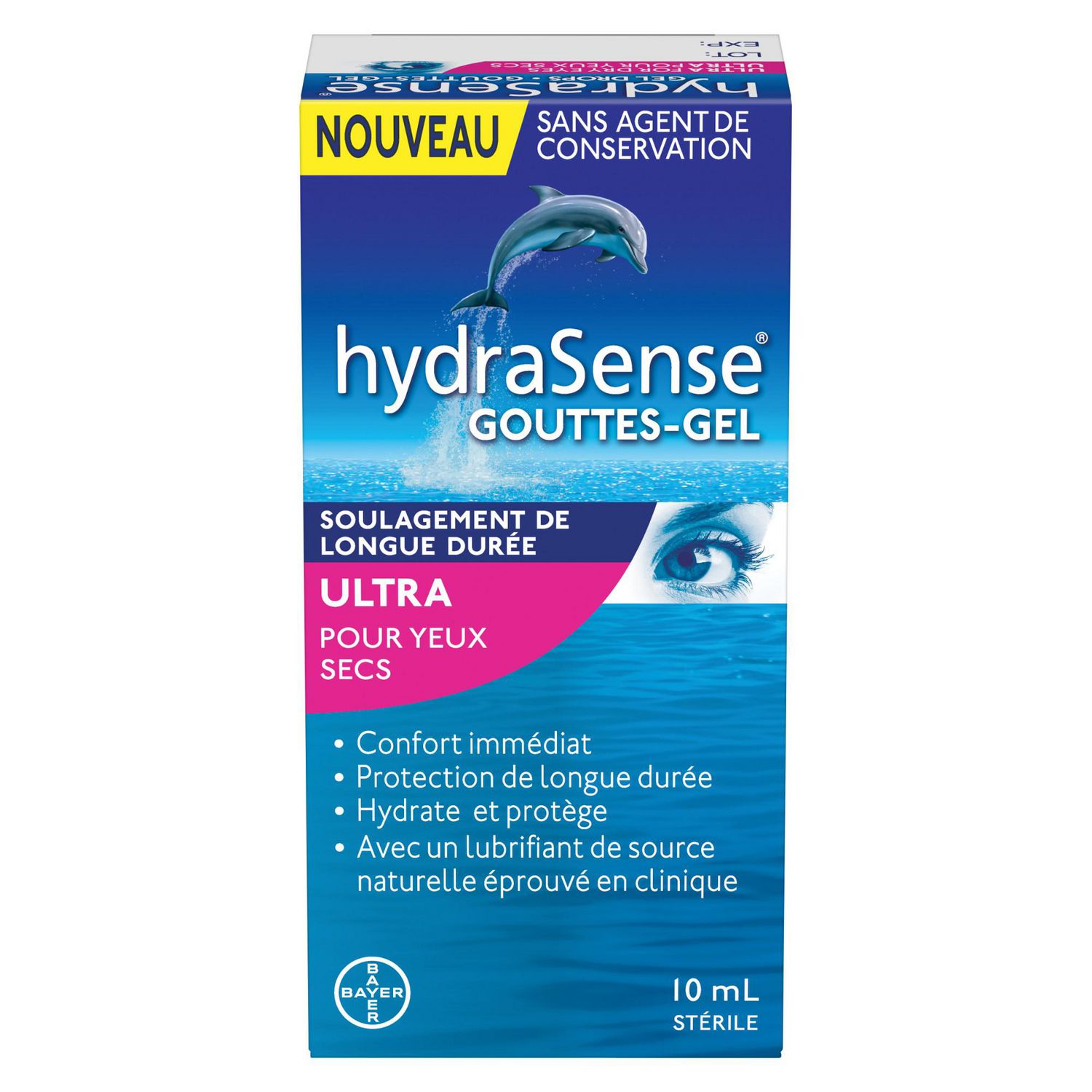 Daisy Prelude Nominal hydraSense Ultra Eye Gel Gouttes pour les yeux secs, sans conservateur |  Walmart Canada