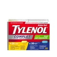 thumbnail image 2 of Tylenol Extra Strength Complete Cold, Cough & Flu Caplets, Day & Night, Convenience Pack, Relieves Cough Cold & Flu symptoms, 40 Caplets, 2 of 8