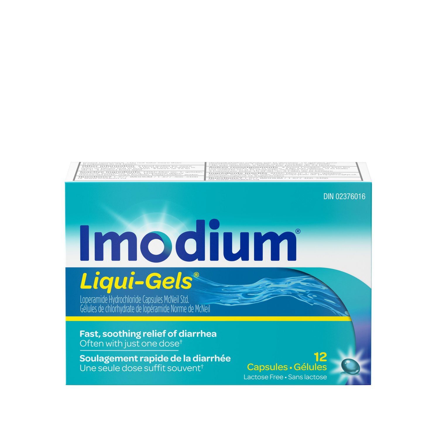 IMODIUM® LIQUIGELS®, 12 Count Walmart Canada