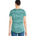 thumbnail image 3 of George Women's Voop Neckline Tee, 3 of 6