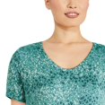 thumbnail image 4 of George Women's Voop Neckline Tee, 4 of 6