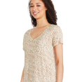 thumbnail image 2 of George Women's Voop Neckline Tee, 2 of 6