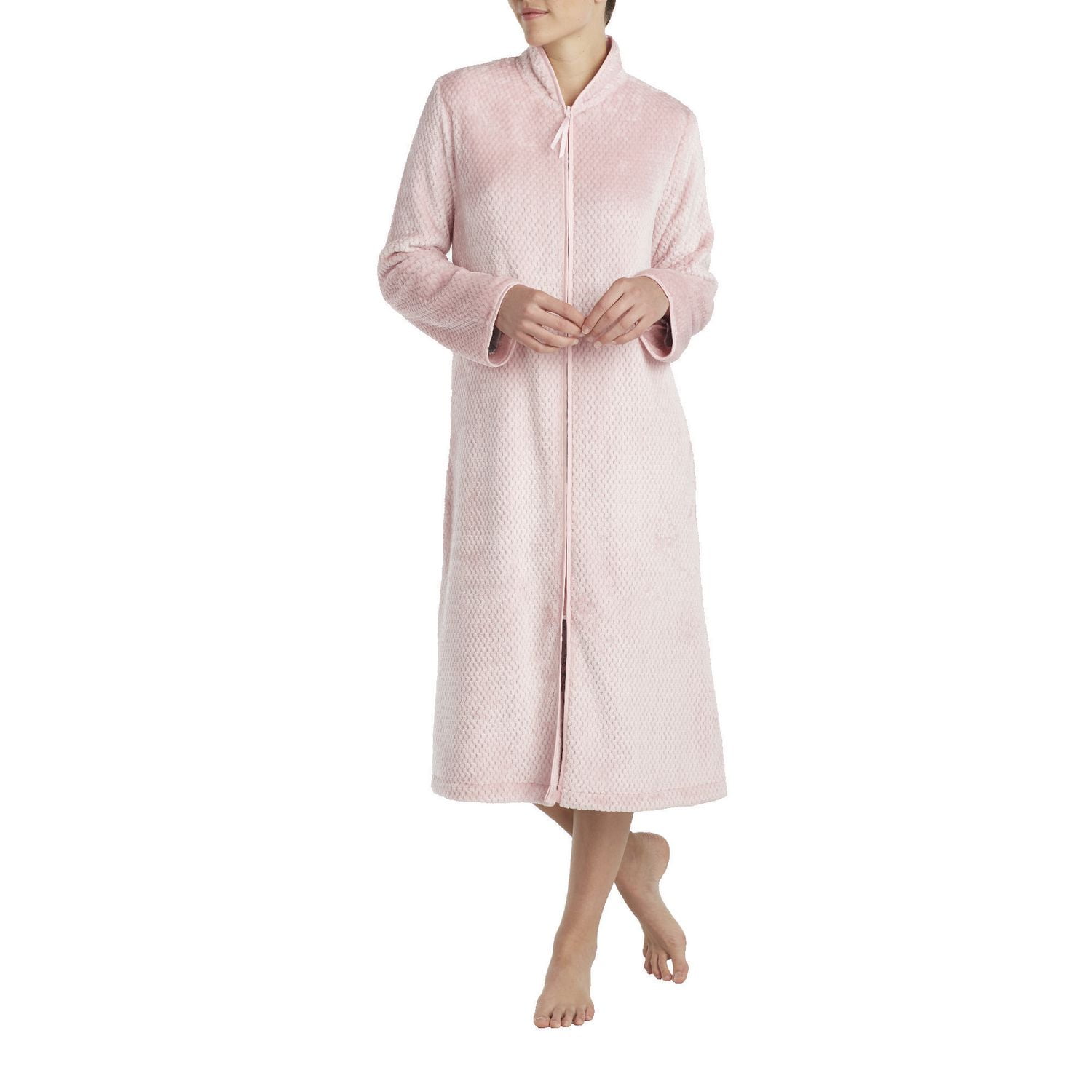 high collar robe