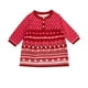 Robe George en tricot à motif jacquard pour bébés – image 1 sur 3