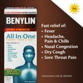 thumbnail image 3 of Benylin Extra Strength All-In-One Cold & Flu Daytime Syrup, 180 mL, 3 of 7