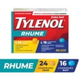 thumbnail image 1 of Tylenol Extra Strength Cold eZ Tabs, Relieves Cold symptoms, Daytime & Nighttime, Convenience, 40 Count, 1 of 9
