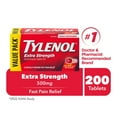 thumbnail image 1 of Tylenol Pain Relief Medicine, Headache and Pain Reliever and Fever Reducer, Extra Strength, Acetaminophen eZ Tabs, 500 mg, 200 Count, 1 of 8