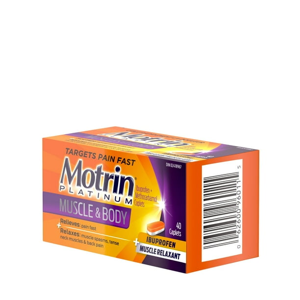 MOTRIN®: Platinum Muscle & Body Caplets for Body Pain Relief – Two Pharmacy