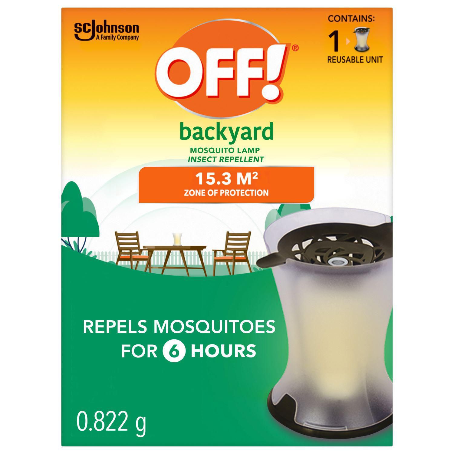 off backyard mosquito lamp