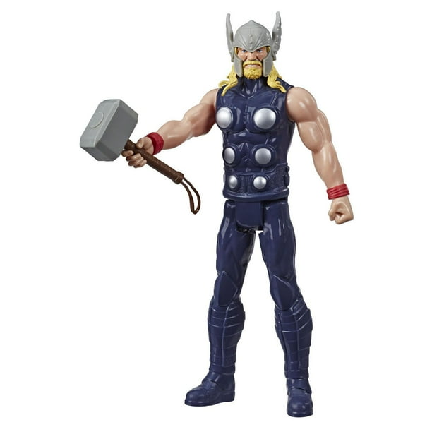 Marvel Avengers Titan Hero Series Blast Gear - Figurine Thor de 30 cm, inspirée de l'univers Marvel, pour enfants à partir de 4 ans