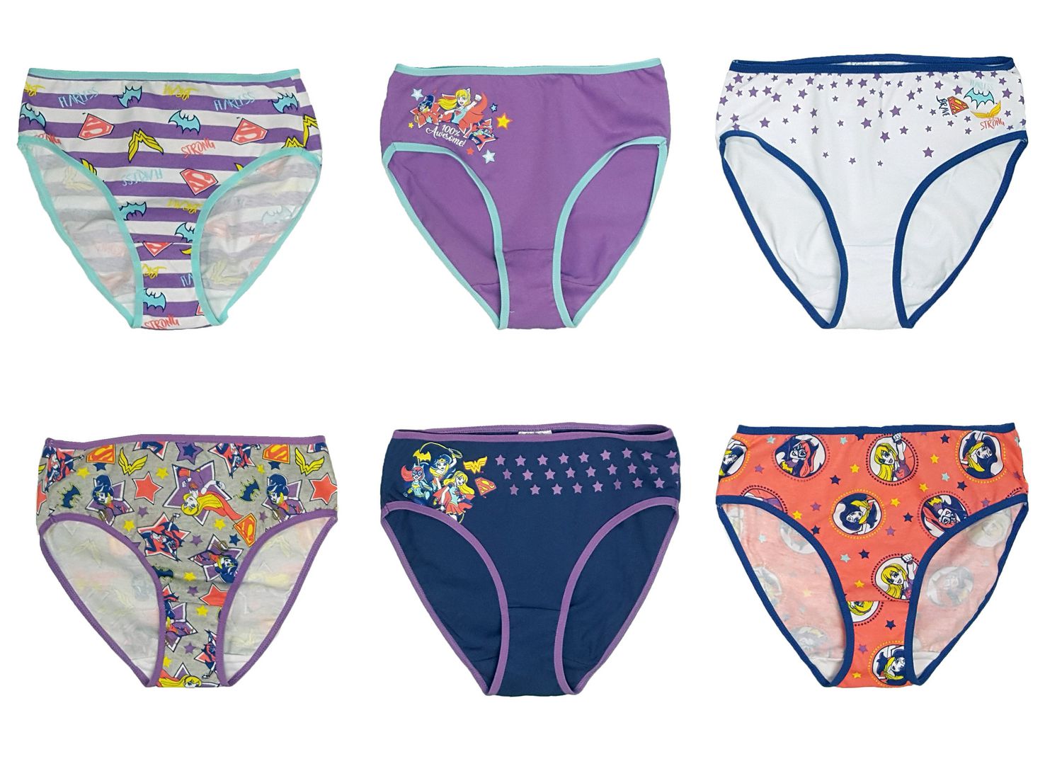 Disney Girls' Descendants Underwear Multipacks, 10pk, 10 