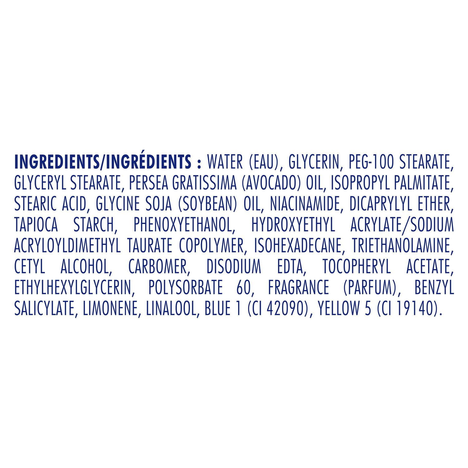 st ives avocado face moisturizer ingredients