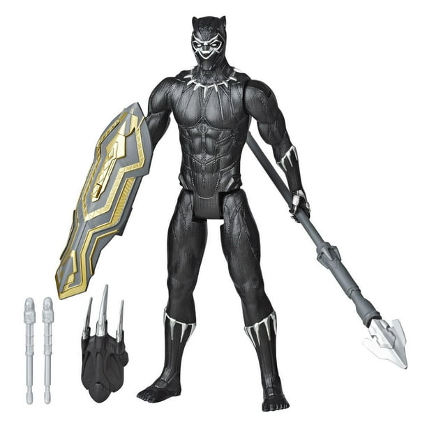 Marvel Avengers Titan Hero Series, figurine jouet Black Panther Blast Gear Deluxe