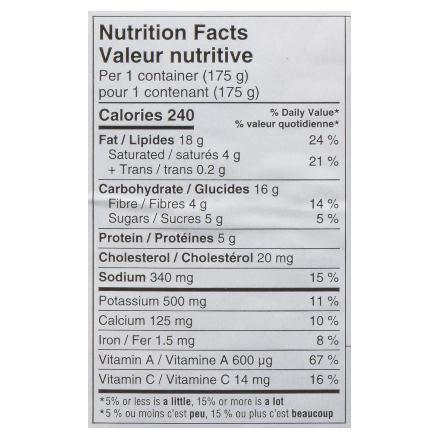 Attitude Fraîche Salade Prête à Servir Sud-Ouest avec Garnitures 6 oz