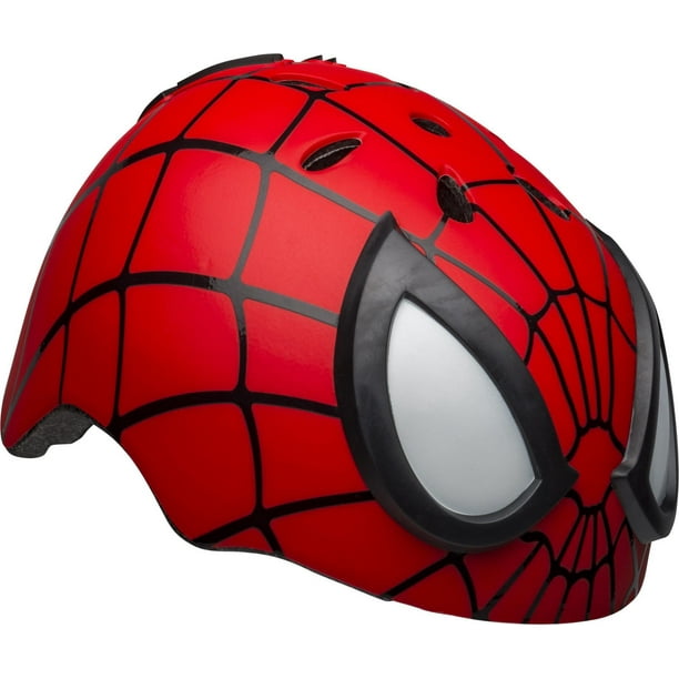 Casque de vélo pour enfants Spiderman 3-D Hero de Bell Sports Taille 50-54  cm 