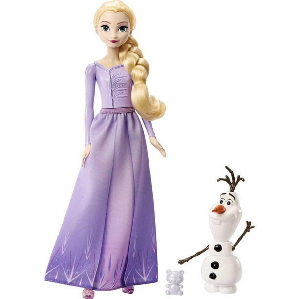 Coffret déguisements Elsa et Anna La Reine des neiges 2 fille