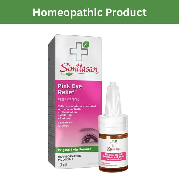 Similasan Pink Eye Relief Homeopathic Drug | Relieves symptoms associated with conjunctivitis