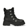 thumbnail image 1 of Mexx black boot with fur, 1 of 6