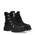 thumbnail image 2 of Mexx black boot with fur, 2 of 6