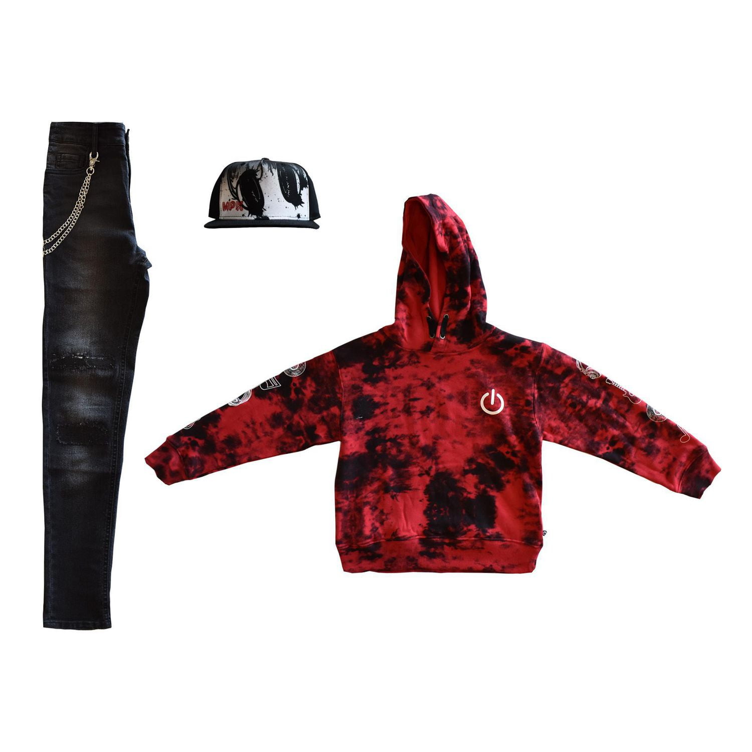 Sweat à capuche Garçon Mini Pop Rock Fest