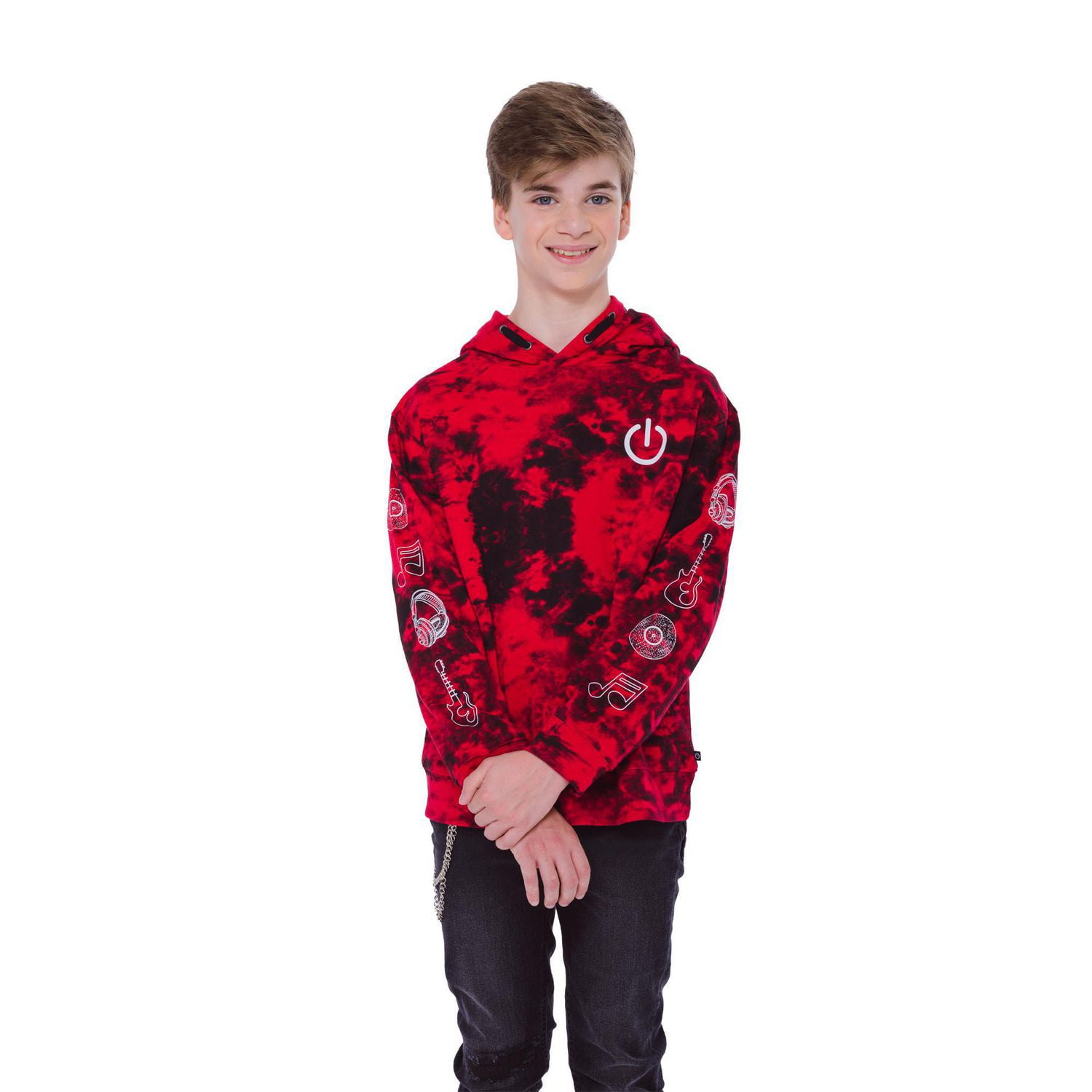 Sweat à capuche Garçon Mini Pop Rock Fest