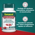 thumbnail image 4 of Genacol Fast Action – Natural Relief with Analgesic Effects for Muscle, Joint & Menstrual Pain, 60 Softgels (30 Doses), 4 of 8