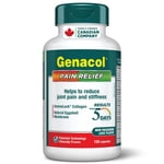 Genacol Soulagement des douleurs – Membrane naturelle de coquille d'oeuf, AminoLock Collagène pour joints, 150 gélules (50 Fourniture de jour)
