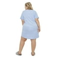 thumbnail image 3 of George Plus Women's V-Neckline Night Shirt, 3 of 6