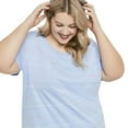 thumbnail image 4 of George Plus Women's V-Neckline Night Shirt, 4 of 6