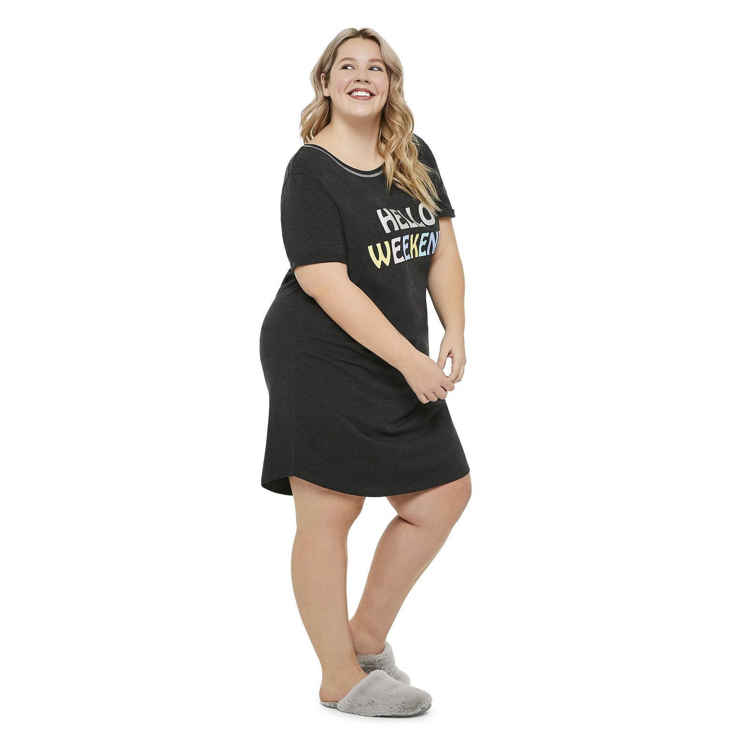George Plus Women's Rolled Cuff Nightshirt