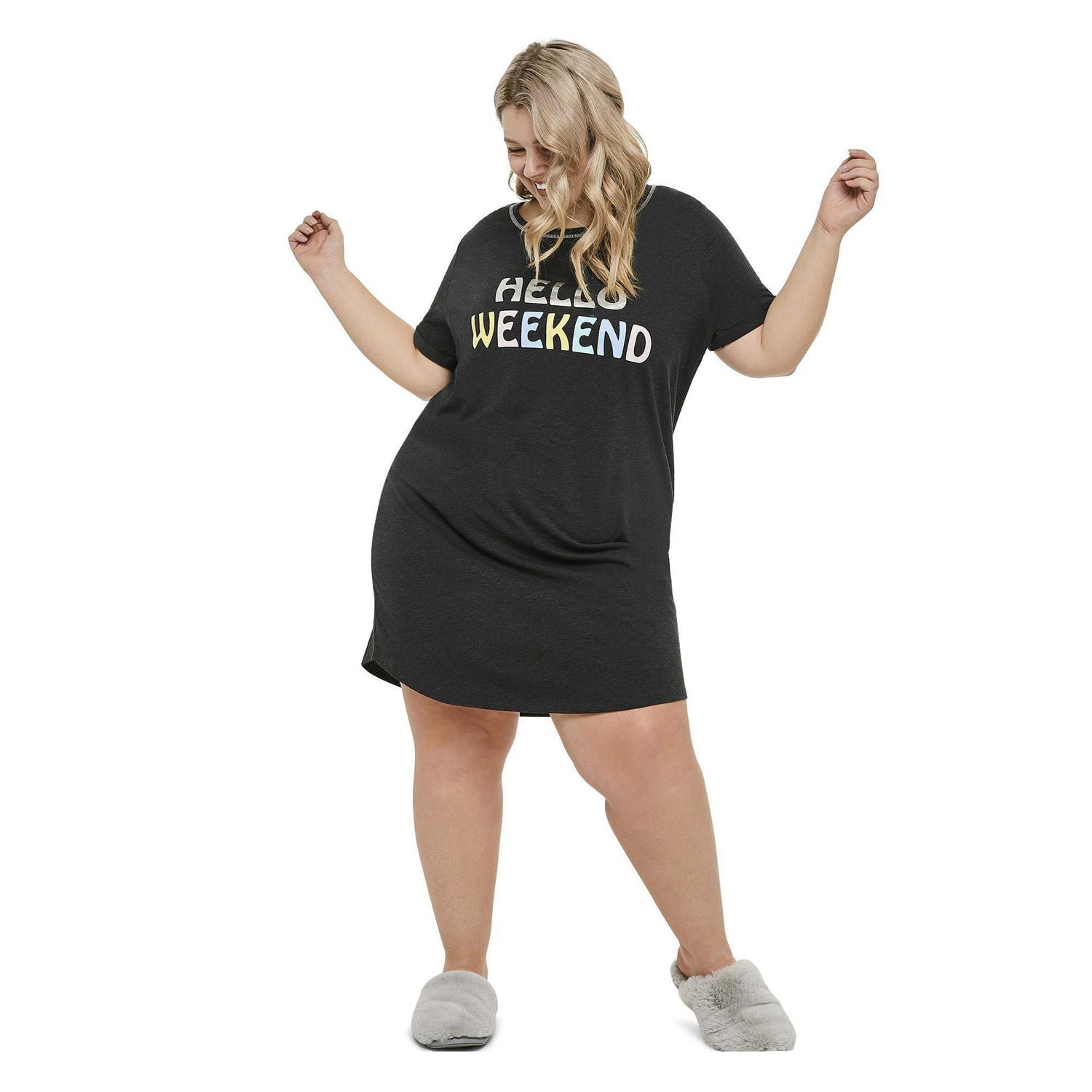 George Plus Women's Rolled Cuff Nightshirt