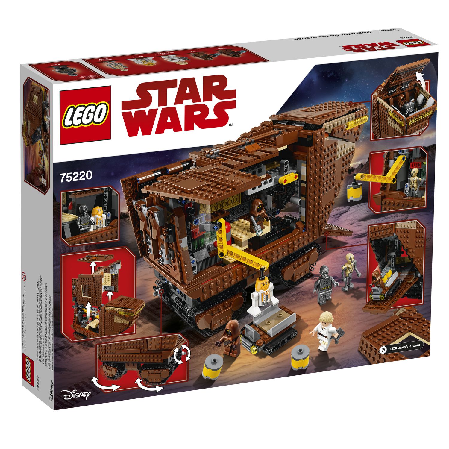 LEGO Star Wars: A New Hope Sandcrawler 75220 Toy Building Kit 