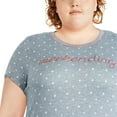 thumbnail image 4 of George Plus Women's Whisper Luxe Sleepshirt, 4 of 6