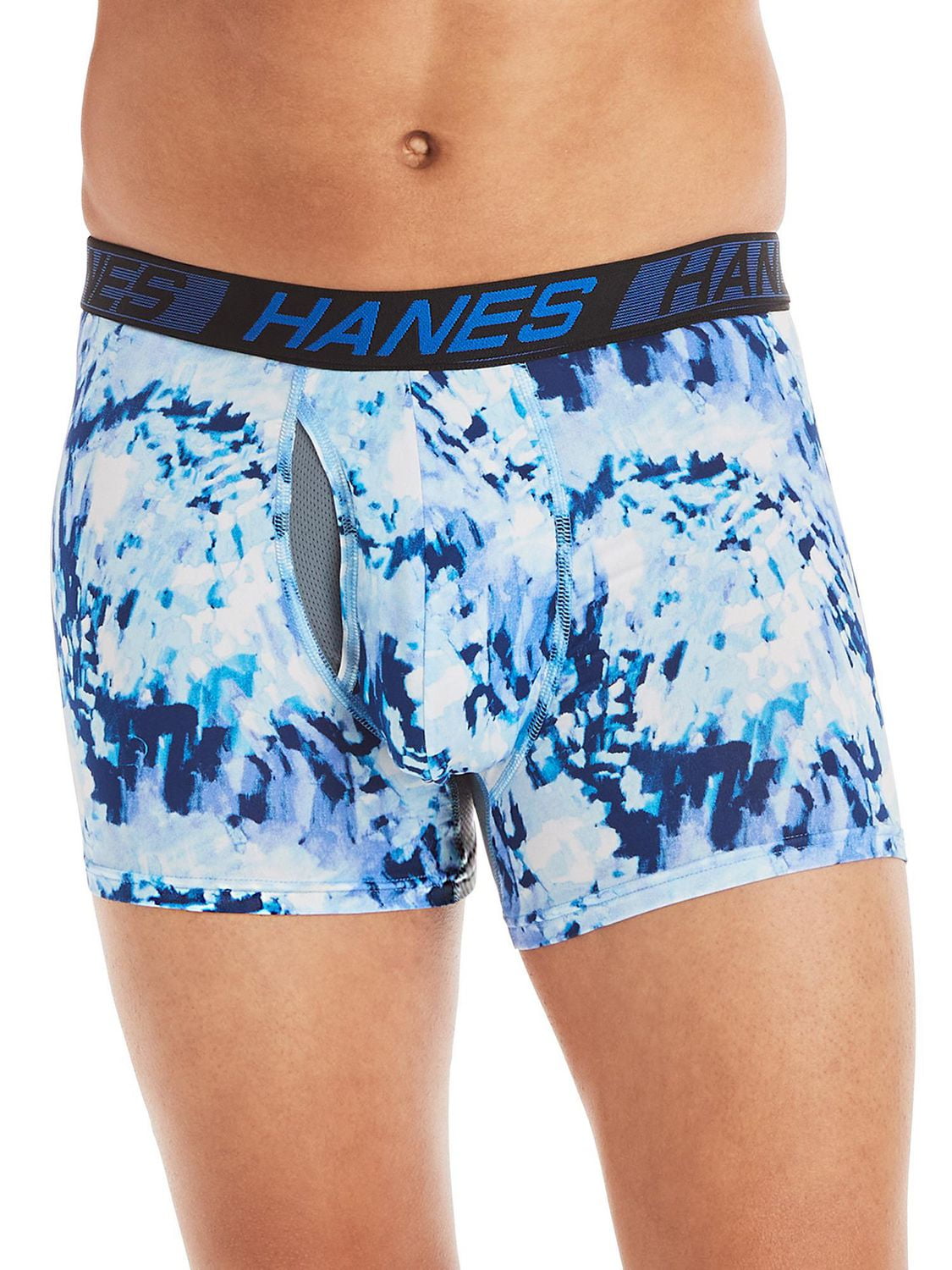 Hanes X-Temp Total Support Pouch Men's Trunks Pack, Anti-Chafing, Moisture-Wicking Underwear, 3-Pack, P3