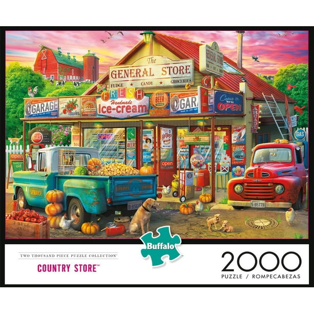 Buffalo Games Two Thousand Piece Collection Country Store 2000 Piece ...