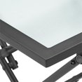 thumbnail image 4 of Mainstays Glass Folding Side Table, 4 of 5