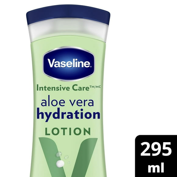 Vaseline Intensive Care Aloe Vera Hydration Body Lotion, 295 ml Lotion