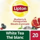 Sachets de thé blanc LiptonMD aux bleuets et grenade Paq. de 20 – image 1 sur 2