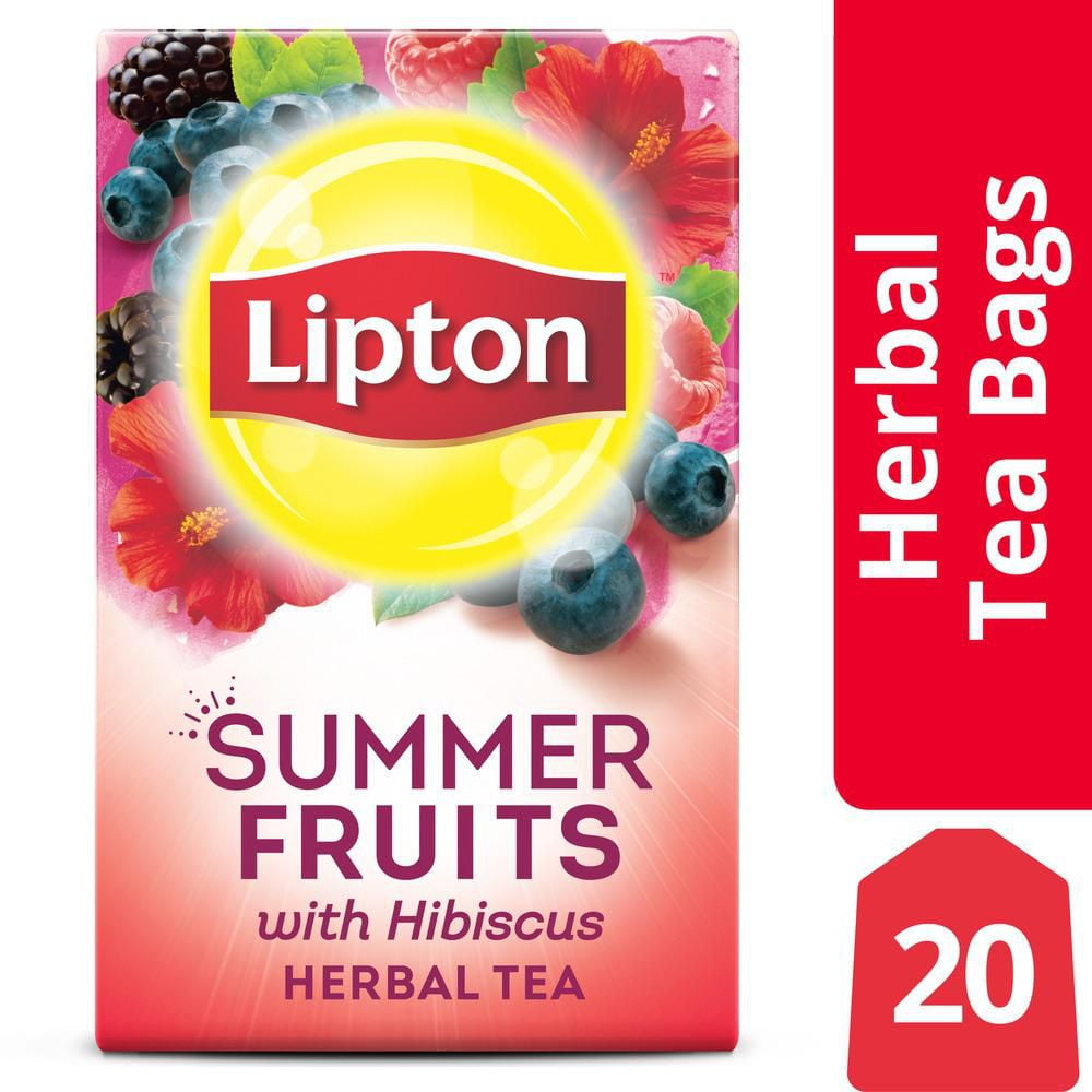 Lipton Summer Fruits with Hibiscus Herbal Tea Walmart Canada