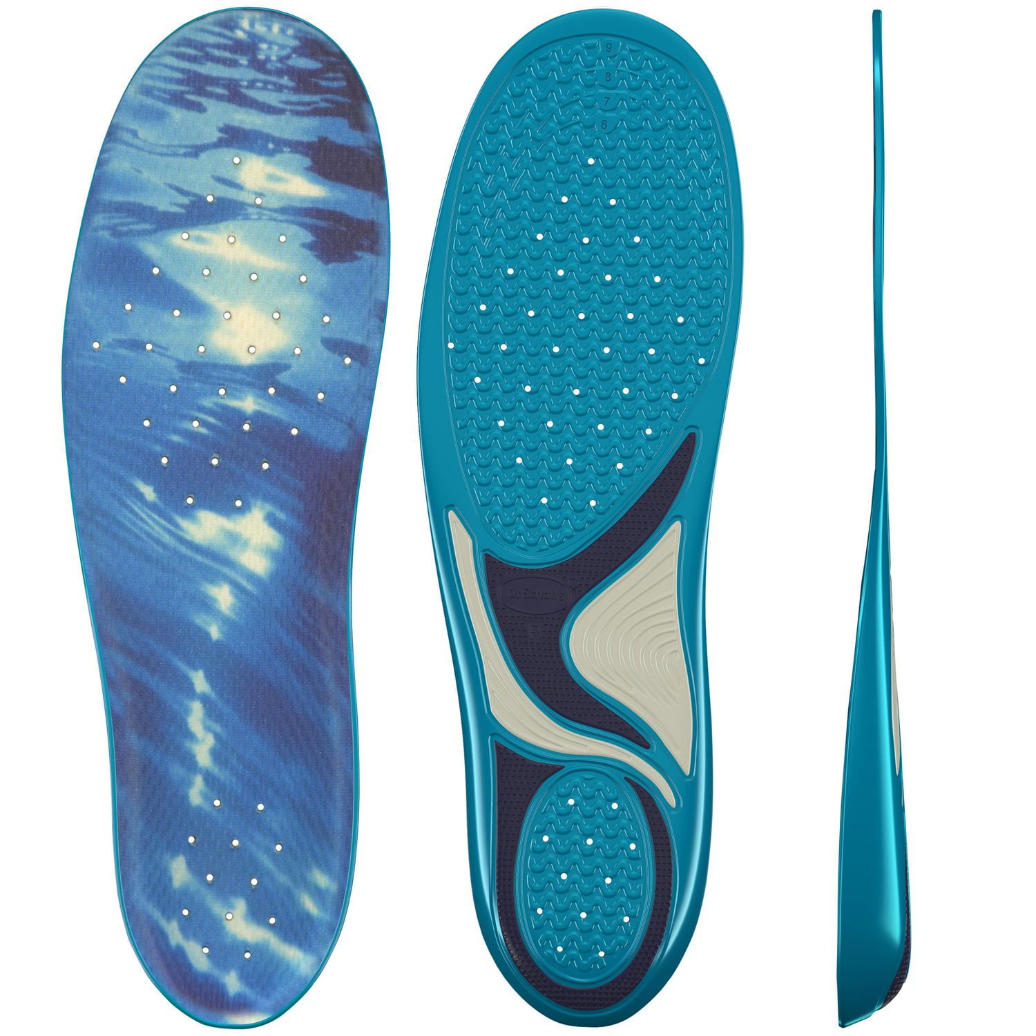 Dr. Scholl's Memory Fit Massaging Gel Insoles Womens