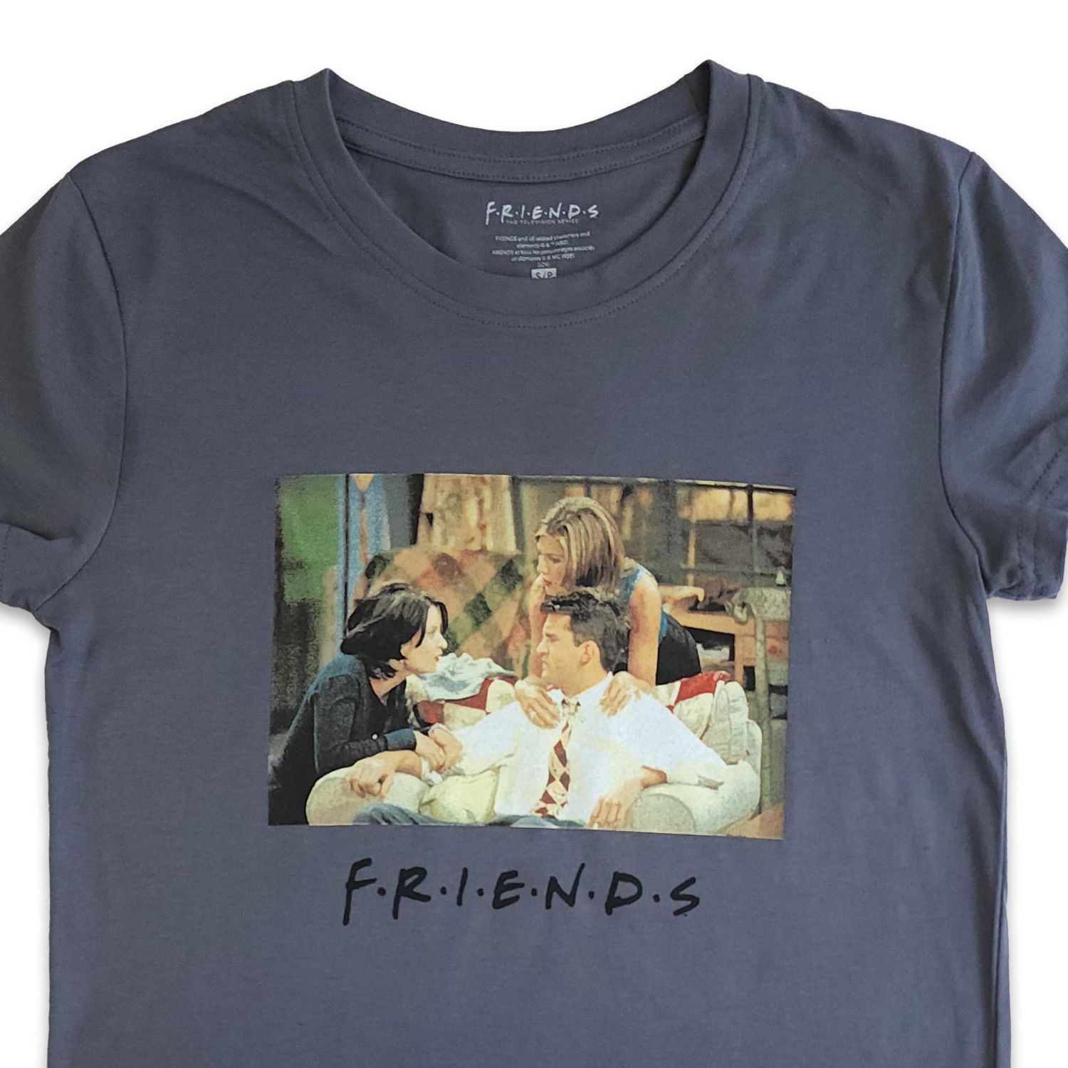 Friends Ladies Tee shirt. Ladie's short sleeve fitted tee shirt
