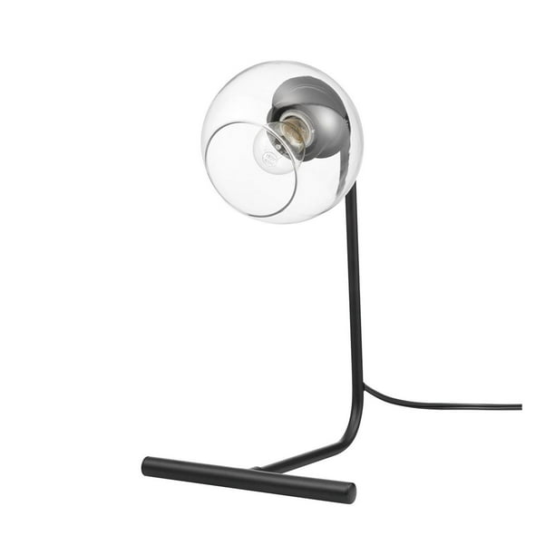Lampe de bureau en métal de 15 po Elia par Globe Electric, interrupteur sur le cordon