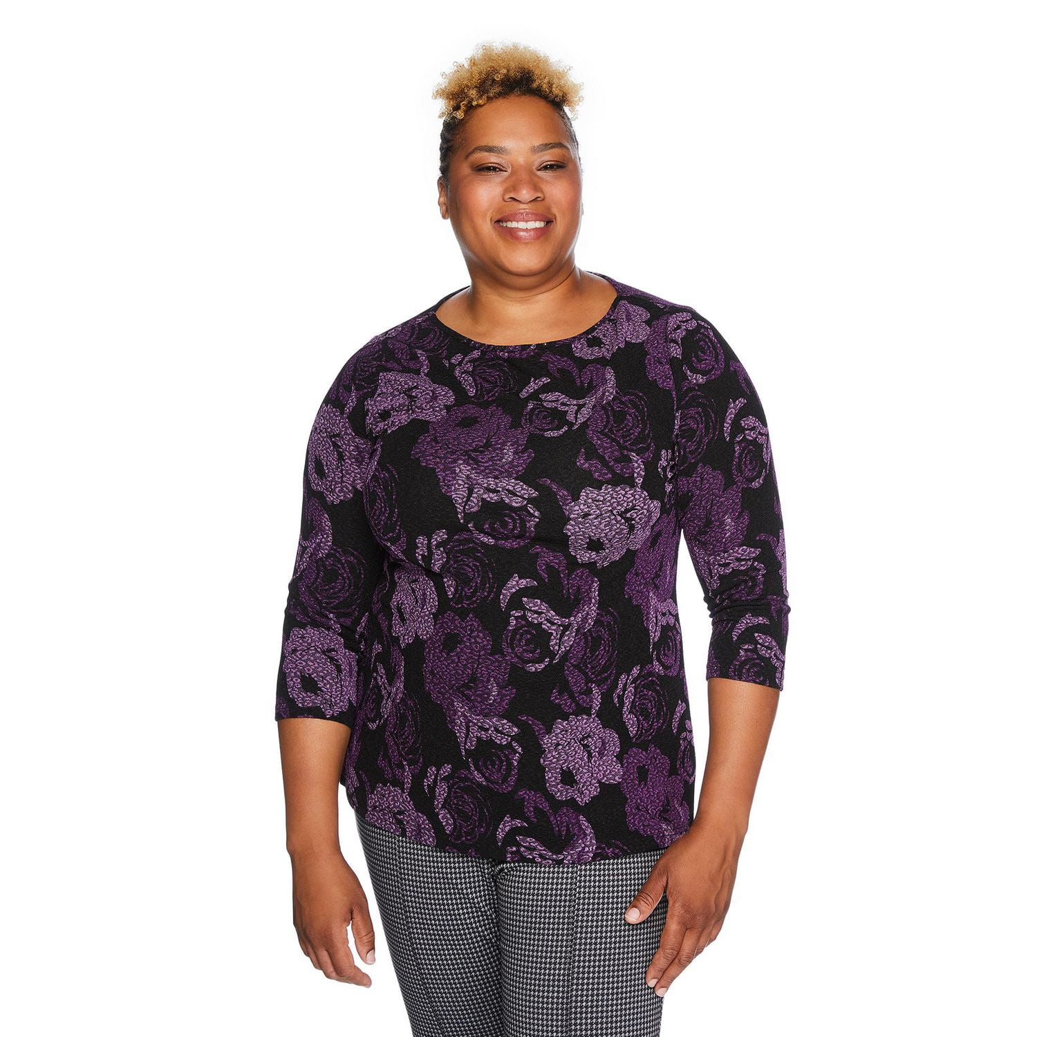 Penmans Plus Women's Boat Neckline Top