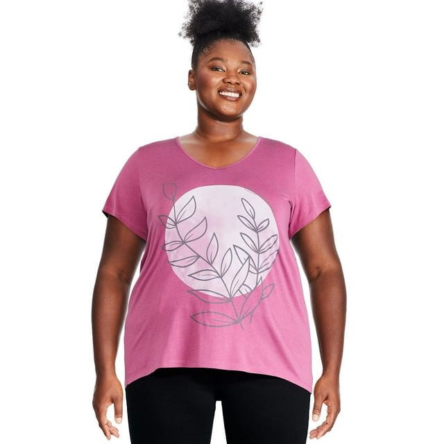 George Women's Plus V-Neckline Tee