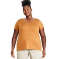 thumbnail image 1 of George Women's Plus V-Neckline Tee, 1 of 6